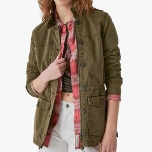 Lucky Brand Olive Green Utility Jacket